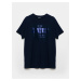 Big Star Man's T-shirt 152269 Navy Blue 403