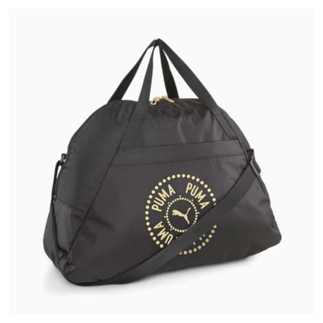 PUMA Športová taška AT ESS Grip Logo Lov Farba: čierna