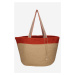 Beach Bag Basket NOBO Beige-Orange