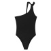 Pull&Bear Jednodielne plavky  čierna