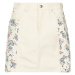 Pepe jeans  MINI SKIRT HW PAISLEY  Sukňa Béžová