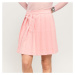 LAZY OAF Pleated Skirt svetloružová