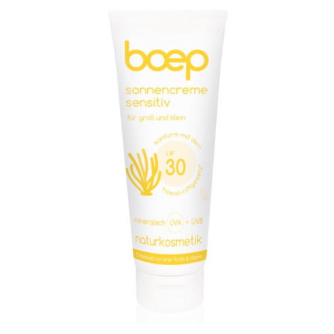 Boep Natural Sun Cream Sensitive opaľovací krém pre deti SPF 30