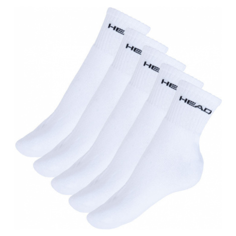 5PACK ponožky HEAD biele (781503001 300) S