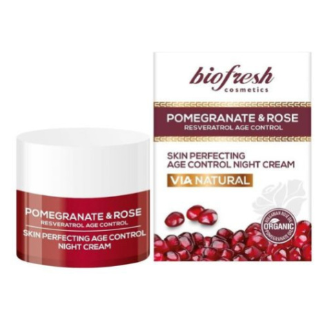 Nočný pleťový krém proti starnutiu Pomegranate & Rose 50ml