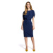 Made Of Emotion Dress M364 Navy Blue