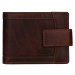 Pánska kožená peňaženka Lagen Jacki - hnedá