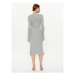 Calvin Klein Úpletové šaty K20K205780 Sivá Regular Fit