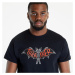 Thrasher Bat T-shirt (suede / canvas) blkblktrwht