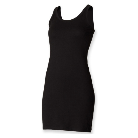 SF (Skinnifit) Dámske letné tielkové šaty - Čierna