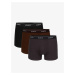 Boxer shorts Atlantic 3MH-179 A'3 S-2XL graphite-black-chocolate 088