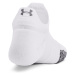 Under Armour Breathe 2 No Show Tab 2Pk White