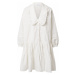 EDITED Košeľové šaty 'Galilea'  biela