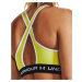 Podprsenka Under Armour Crossback Mid Bra Lime Yellow