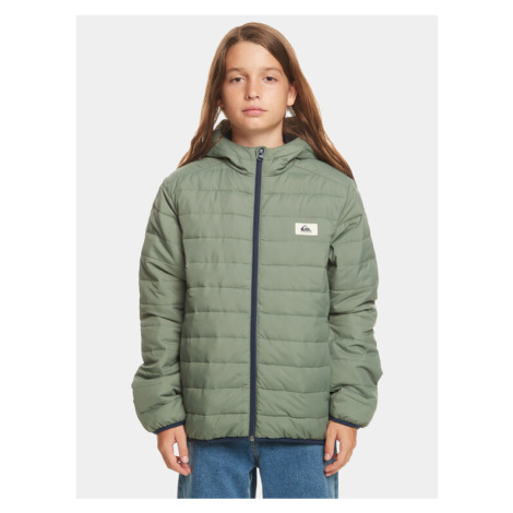 Quiksilver Prechodná bunda Scaly Jckt EQBJK03275 Zelená Regular Fit