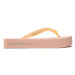 Calvin Klein Jeans Žabky Beach Sandal Flatform Logo YW0YW01092 Ružová
