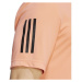 adidas CLUB 3STR TEE Pánske tenisové tričko, oranžová, veľkosť