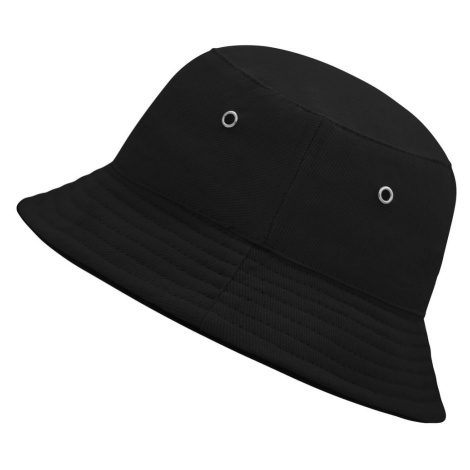 Myrtle Beach Detský klobúčik MB013 - Čierna / čierna