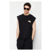 Trendyol Black Oversize/Wide Cut Crew Neck Text Printed 100% Cotton Undershirt