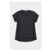 Tričko Karl Lagerfeld Feminine V-Neck T-Shirt Black