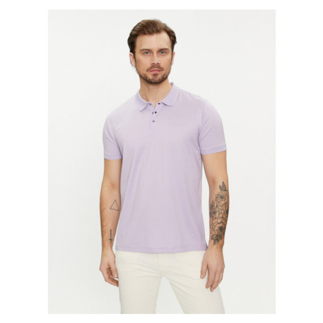 KARL LAGERFELD Polokošeľa 745000 542200 Fialová Regular Fit