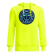 Men's Hoodie BIDI BADU Grafic Illumination Chill Hoody Neon Yellow