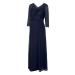 esmara® Dámske tehotenské šaty s elegantnou čipkou (námornícka modrá)