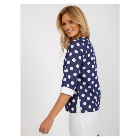 Blouse-LK-BZ-506755.56P-dark blue