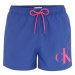 Calvin Klein Swimwear Plavecké šortky  modrá / ružová