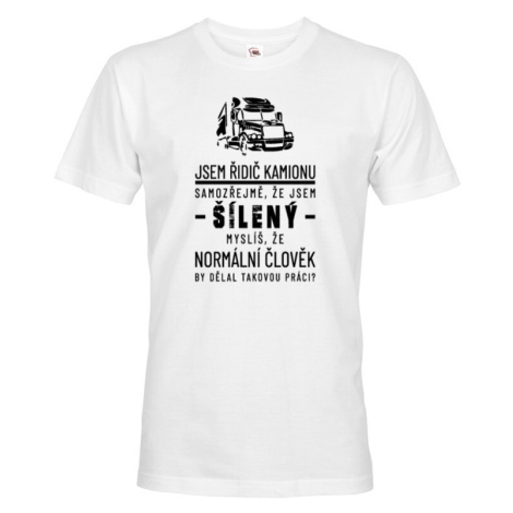 Pánske tričko -  Som vodič kamiónu