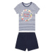 lupilu® Dievčenské krátke pyžamo (navy modrá/krúžok)