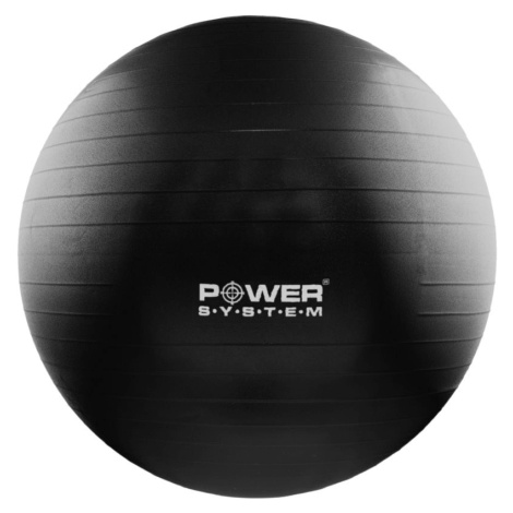 Power System Pro Gymball gymnastická lopta farba Black