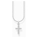 Thomas Sabo KE2069-051-14-L38V Silver necklace cross pavé