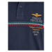 Aeronautica Militare Polokošeľa 232PO1698P315 Tmavomodrá Regular Fit