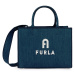 Kabelka - FURLA OPPORTUNITY S TOTE modrá