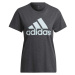 adidas BL T Dámske tričko, tmavo sivá, veľkosť