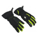 Juniorské lyžiarske rukavice BLIZZARD Reflex junior ski gloves, black green