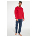 Pánske pyžamo Cornette Redwood - bavlna Červená