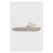 Šľapky Calvin Klein POOL SLIDE - RTW P dámske, béžová farba, HW0HW01782