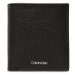 Calvin Klein Malá pánska peňaženka Minimalism Trifold 6Cc W/Coin K50K509624 Čierna