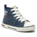 Tommy Hilfiger Plátenky High Top Lace-Up Sneaker T3X9-32451-1441 M Tmavomodrá