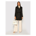 Pennyblack Vlnený kabát Outfit 20140320 Čierna Regular Fit