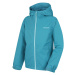 Children's hardshell jacket HUSKY Nelory K faded turquoise