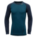 Devold DUO ACTIVE MERINO SHIRT JR Detské termo tričko, modrá, veľkosť