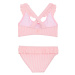 Dievčenské plavky COLOR KIDS Bikini W. Skirt, Seersucker, salmon rose