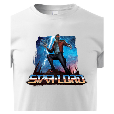 Detské tričko s potlačou Star-Lord- ideálny darček pre fanúšikov Marvel