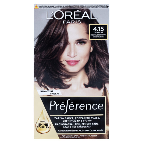 L'Oréal Paris Farba na vlasy Récital Préférence 4.15/M1 Caracas