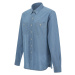 Košeľa Woolrich Chambray Utility Shirt Blue Chambray