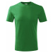 Malfini Classic New Detské tričko 135 stredne zelená