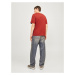 JACK & JONES TriÄ�ko  Ä�ervenÃ¡ / Ä�ierna / biela